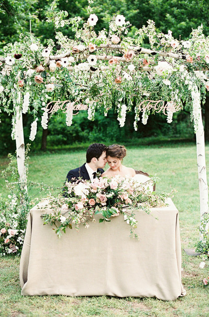 Floral spring wedding ideas