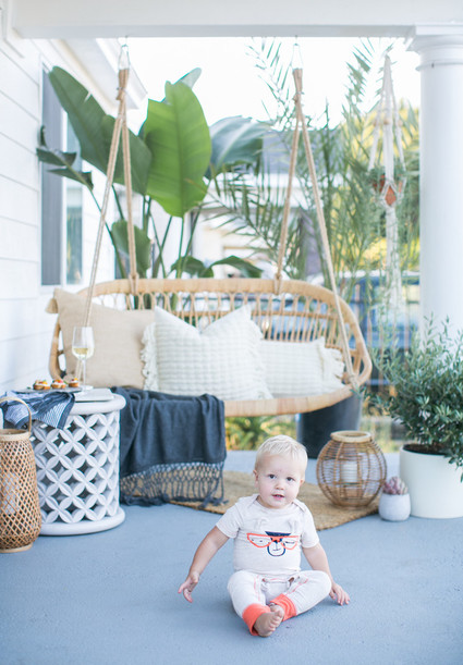 How to style your front porch for entertaining