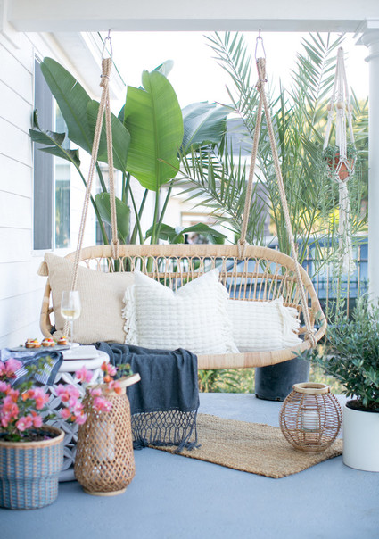 How to style your front porch for entertaining