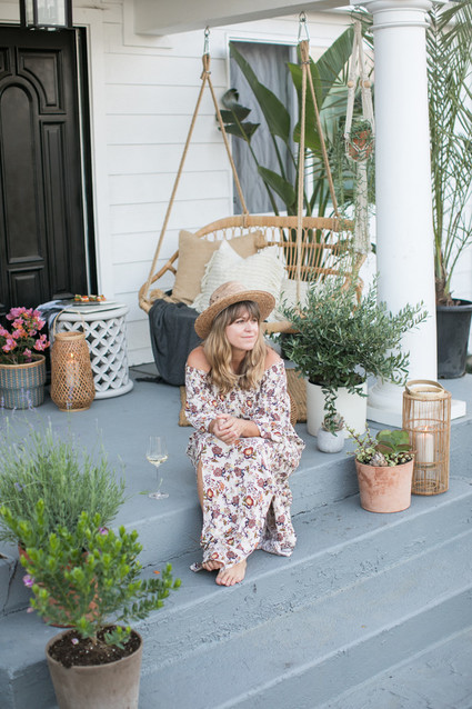 How to style your front porch for entertaining