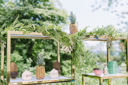 Tropical bridal shower