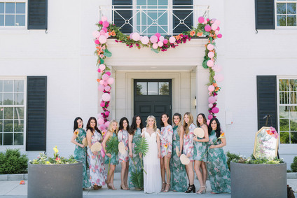 Tropical bridal shower