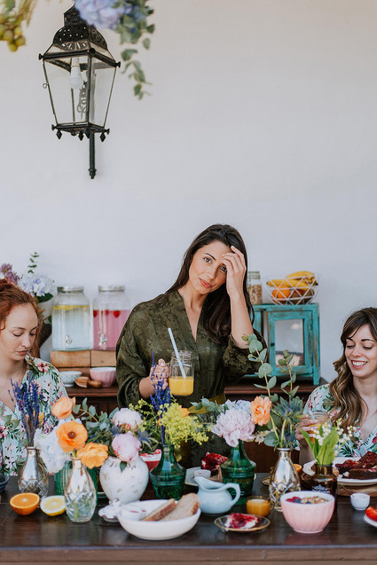 pre-wedding bridesmaids party