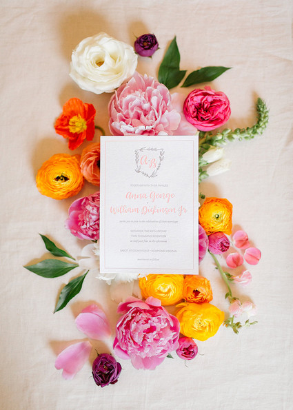 colorful Richmond, Virginia wedding Inspiration