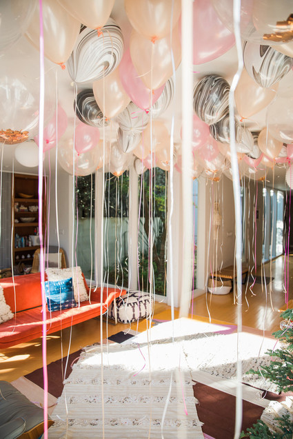 girl's sip and see adoption party Inspiration