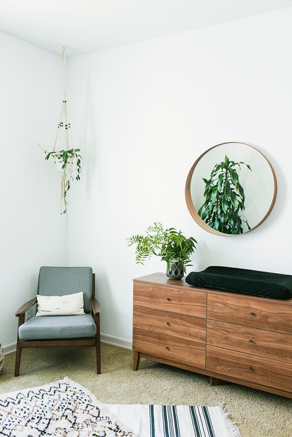 Modern DIY boy's nursery