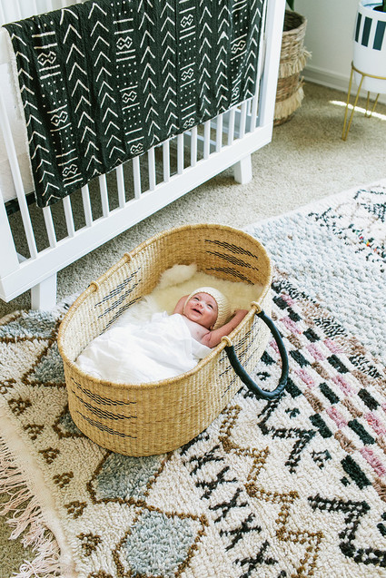 Modern DIY boy's nursery