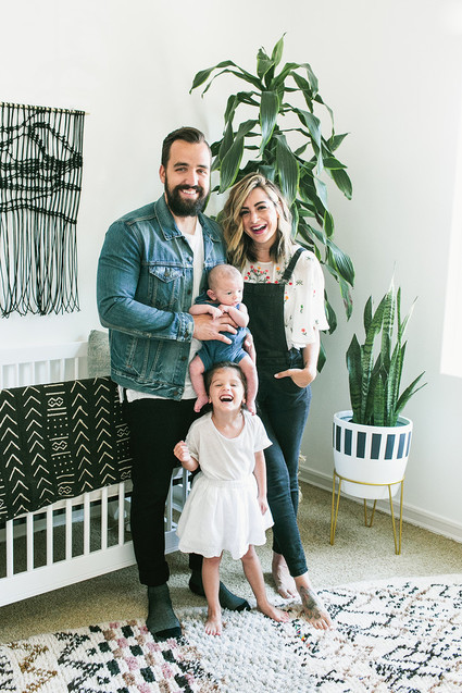 Modern DIY boy's nursery