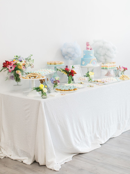 Rainbow care bear birthday party