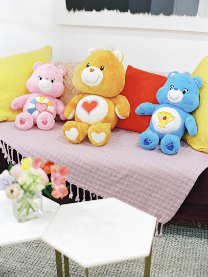 Rainbow care bear birthday party