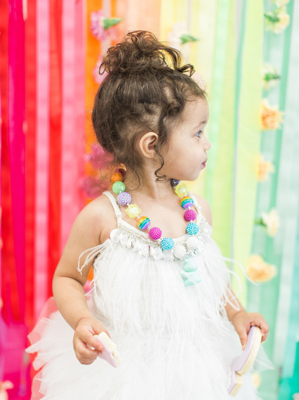 Rainbow care bear birthday party