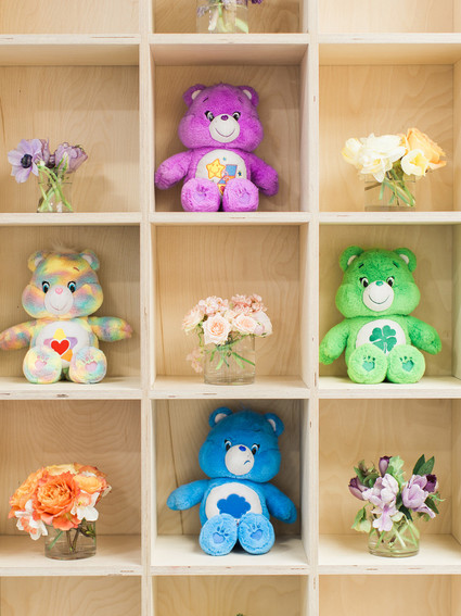 Rainbow care bear birthday party