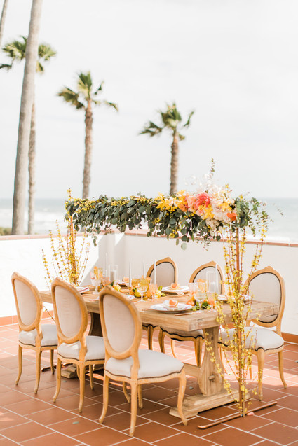 Citrus inspired wedding ideas
