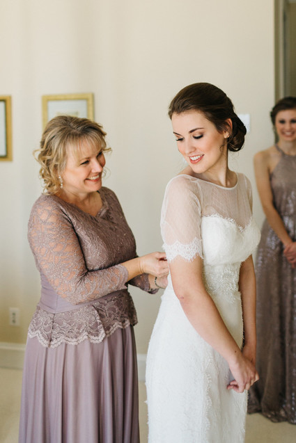 bride getting ready
