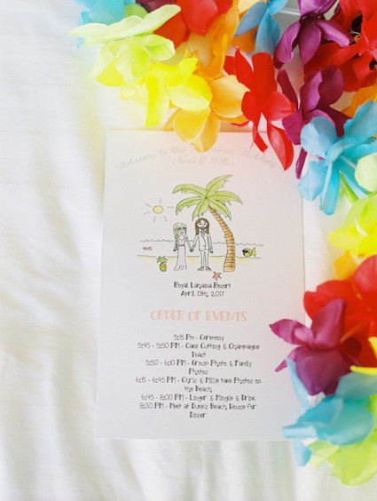 Indie Portland meets Maui wedding