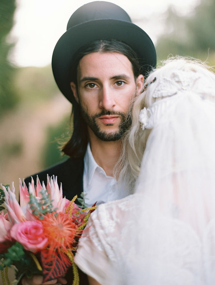 Indie Portland meets Maui wedding