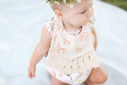 Feminine boho picnic 1st birthday