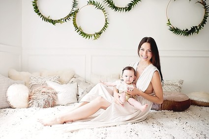 Styled Mommy & Me portraits