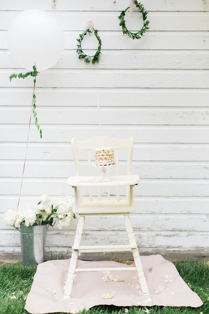 Magical garden first birthday