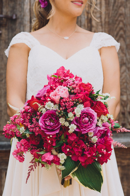 bougainvillea bridal bouquet