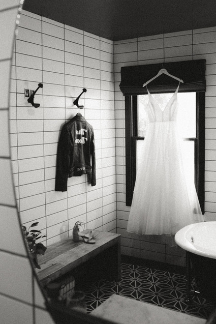 rock and roll backyard wedding Inspiration