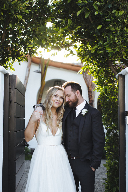 rock and roll backyard wedding Inspiration