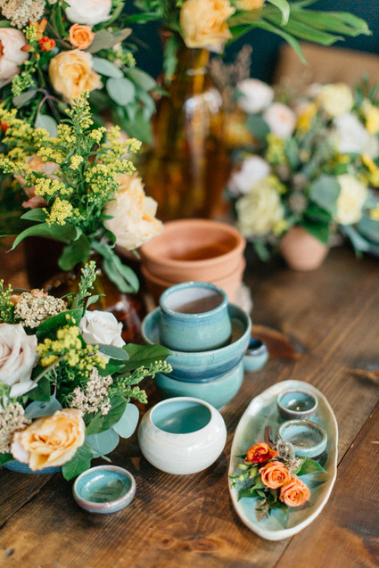 terracotta and emerald wedding inspiration