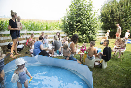 Farmer's market 1st birthday party