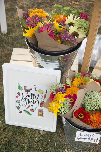 Farmer's market 1st birthday party Inspiration