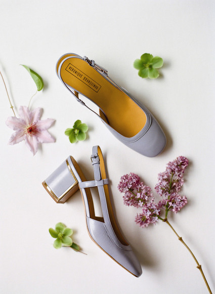 purple bridal shoes