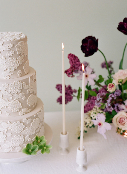 lilac garden-inspired bridal shower