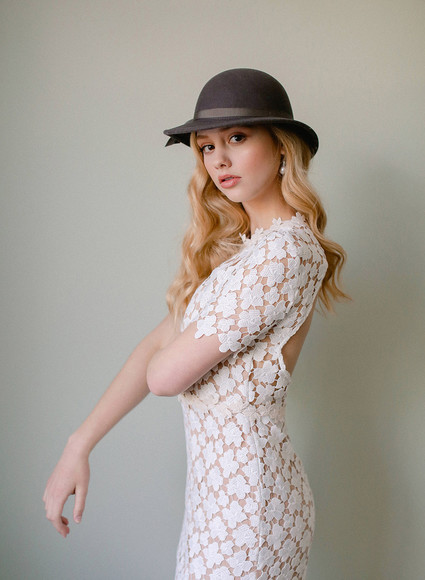 BHLDN wedding dress