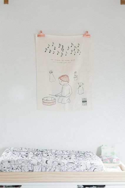 mod LA family photos and home tour