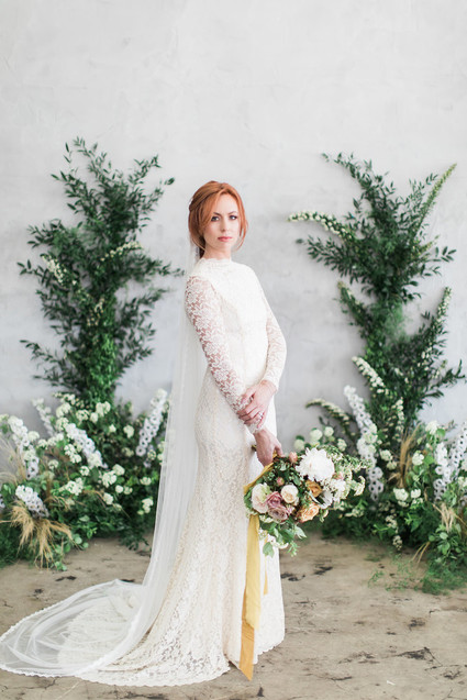 Modern minimal fall wedding ideas