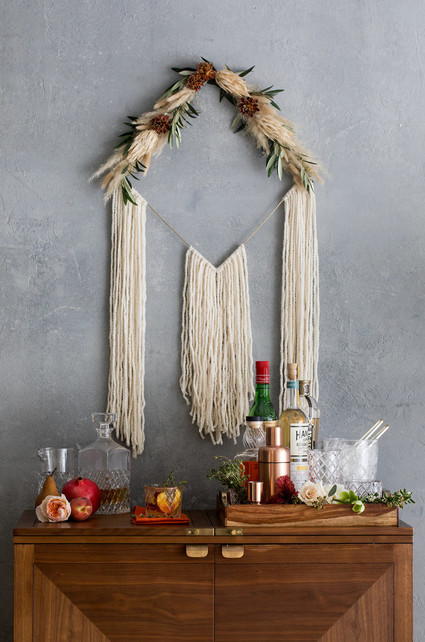 Fall cocktail bar