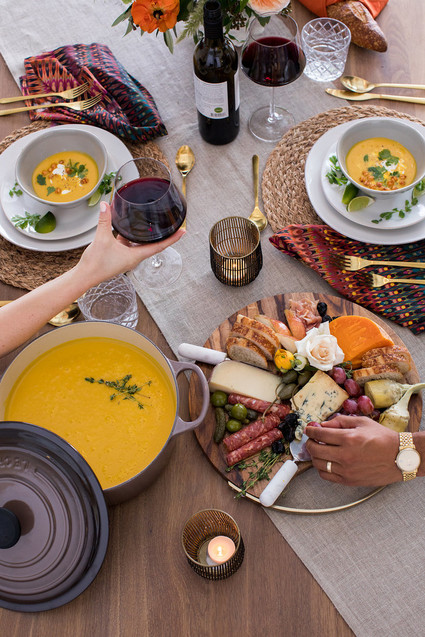 Butternut squash soup