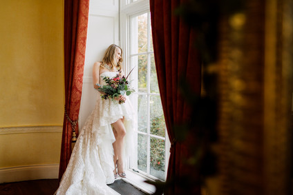 Fashionable Irish castle wedding