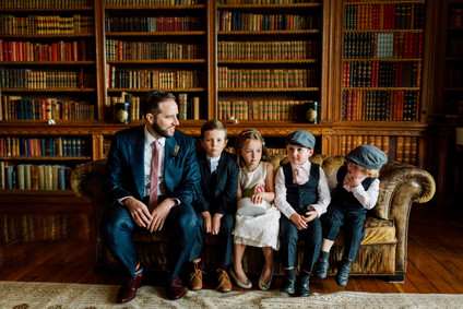 Fashionable Irish castle wedding
