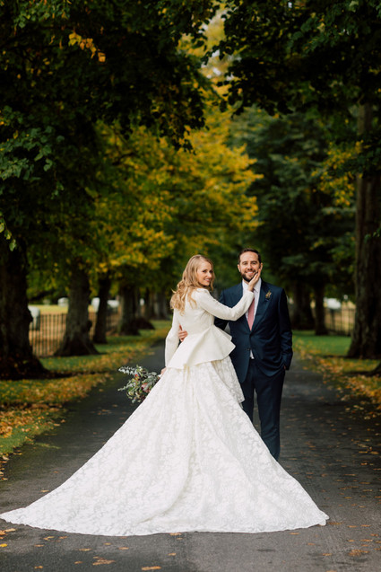 Fashionable Irish castle wedding
