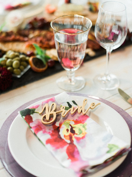 bridal shower table inspiration
