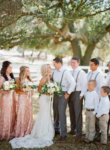 Rustic ranch wedding in Ramona