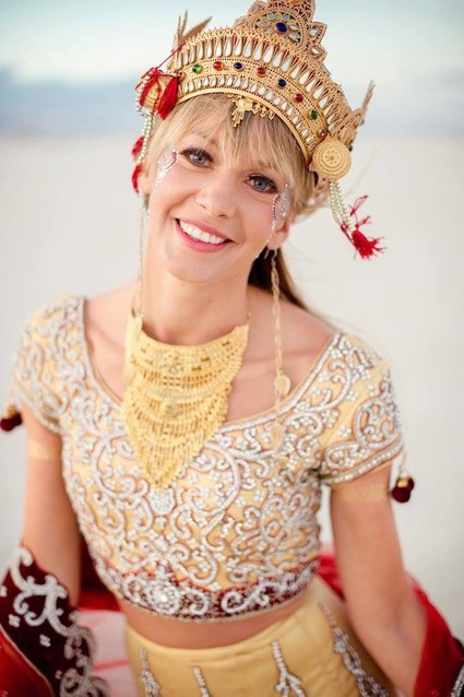 Burning Man wedding