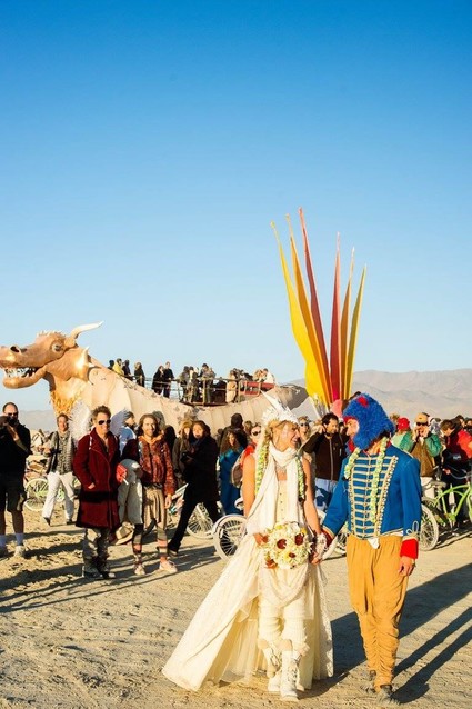 Burning Man wedding Inspiration