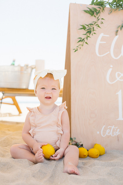 Italian Riviera beach party 1st birthday