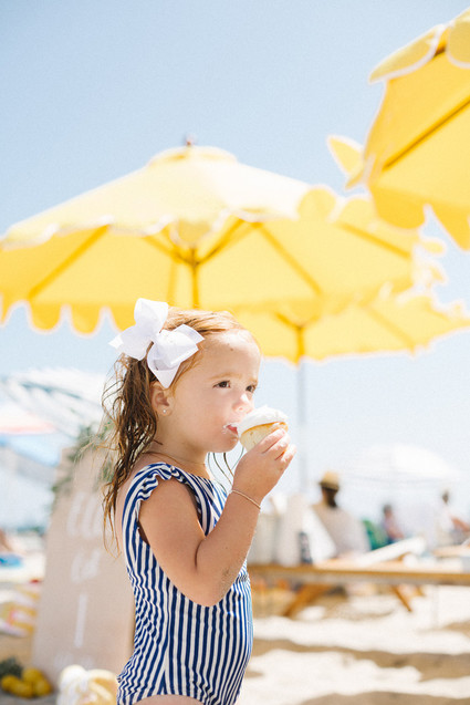 Italian Riviera beach party 1st birthday