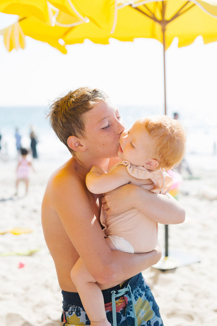 Italian Riviera beach party 1st birthday