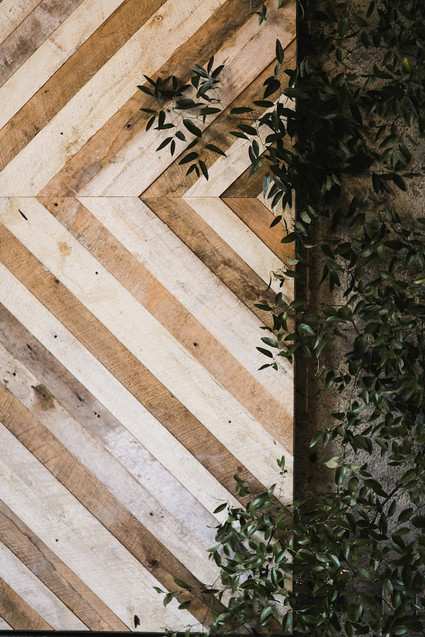 Romantic industrial fall wedding in San Diego at Luce Loft