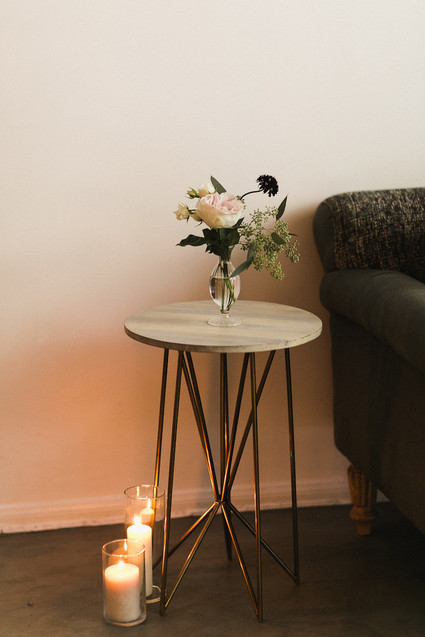 Romantic industrial fall wedding in San Diego at Luce Loft