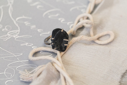 Moody shipwreck inspired wedding invitations