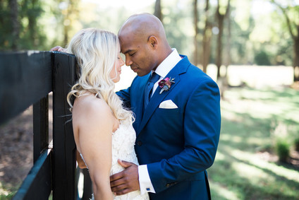 Bright, modern barn wedding